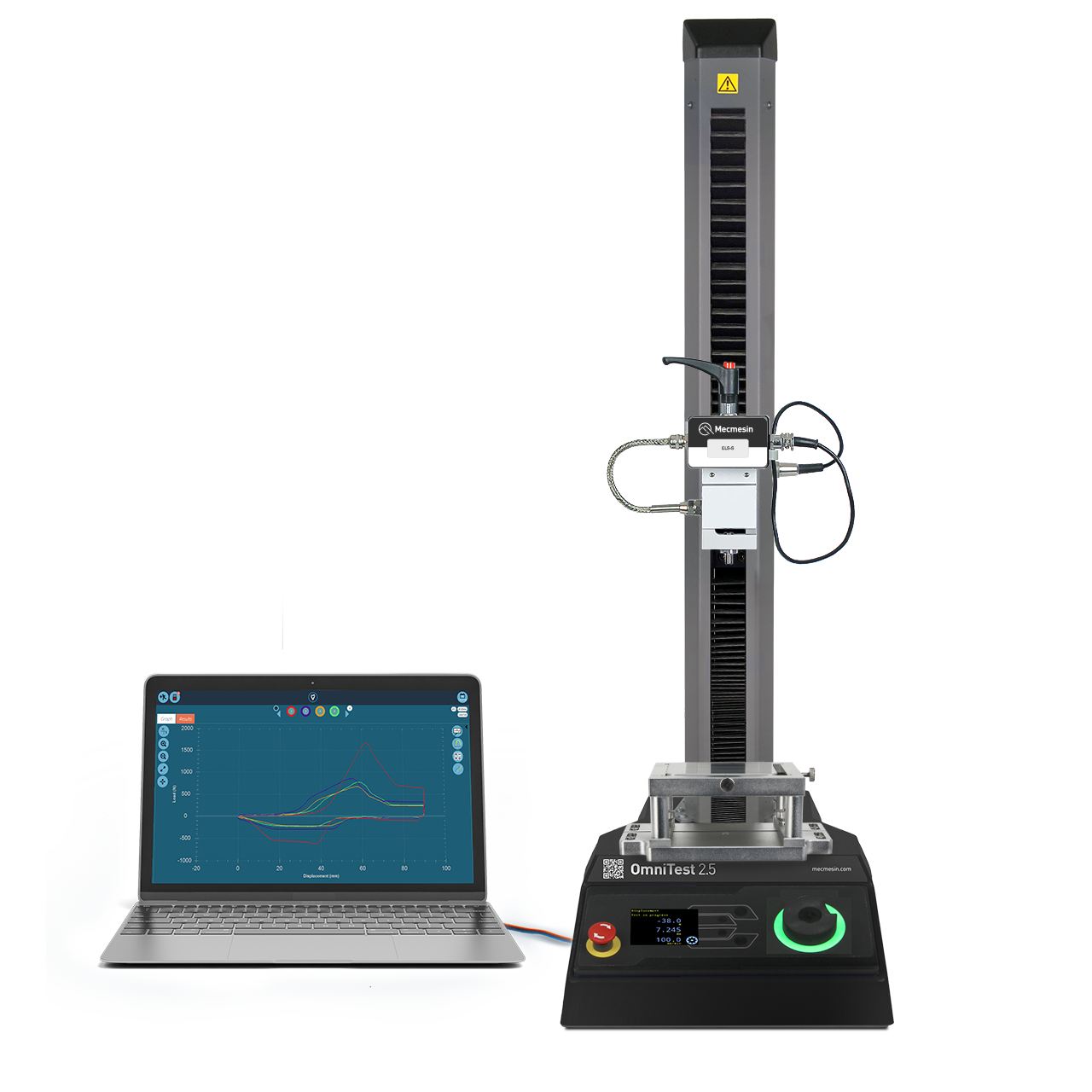 MultiTest single-column texture analyzer and product tester software controlled system